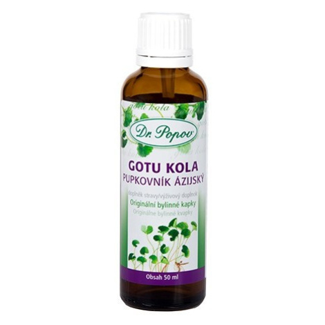 Dr.Popov Kapky bylinné Gotu kola 50ml