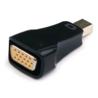 Kabel CABLEXPERT A-mDPM-VGAF-01 red. miniDisplayport na VGA, M/F, černá