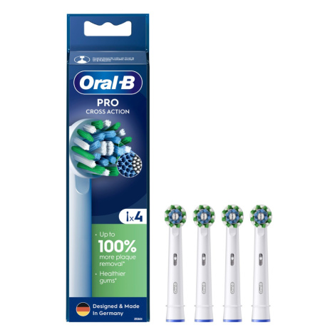 Oral-B EB 50-6 PRO Cross Action náhradní hlavice 4 ks