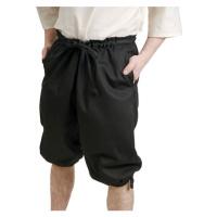 Bavlněné kalhoty krátké - černé, velikost S