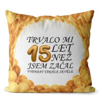 Impar polštář Trvalo mi 15 let