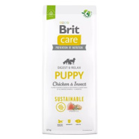 Brit Care Dog Sustainable s kuřecím a hmyzem Puppy 12 kg
