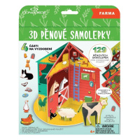 Concorde Pěnové samolepky 3D - Farma