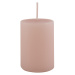 IB Laursen Růžová sloupová svíčka ROSE QUARTZ 6cm