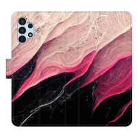 iSaprio flip pouzdro BlackPink Marble pro Samsung Galaxy A13 / A13 5G