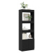 vidaXL Skříň highboard černá 63 x 33 x 180 cm kompozitní dřevo