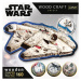 Trefl Dřevěné puzzle 160 dílků - Millennium Falcon