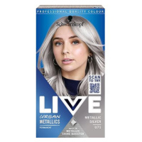 SCHWARZKOPF Live Urban Metallics U71 Metalická stříbrná 60 ml