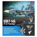 Model Kit letadlo 12563 - USN F-14A "VF-143 Pukin Dogs" (1:72)