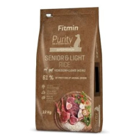 Fitmin Purity Dog Rice Senior & Light Venison & Lamb 12 kg