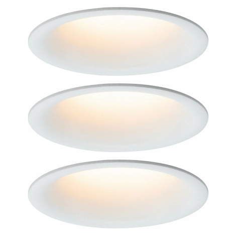 PAULMANN Vestavné svítidlo LED Cymbal 3x6,5W bílá mat proti oslnění stmívatelné 934.19 P 93419