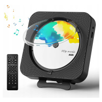 Přenosný Přehrávač CD Bluetooth Reproduktor Fm Rádio Hudební Přenosný