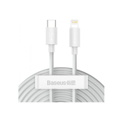 Baseus Lightning Simple Wisdom cable (2pcs/set) PD 20W 5A 1.5m White (TZCATLZJ-02) TZCATLZJ-02