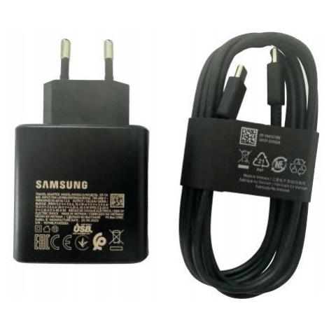 Originální Síťová Nabíječka Samsung 45W Usb C Galaxy S22 S23 S24 Ultra