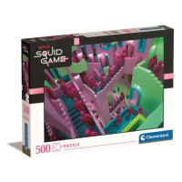 Clementoni Puzzle 500 ks Squid game - Netflix