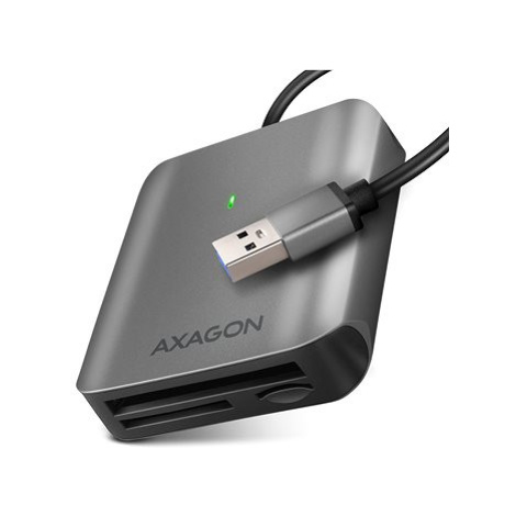 AXAGON CRE-S3, 3-slot & lun card reader, UHS-II support, SUPERSPEED USB-A