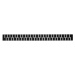 HOPA Odtokový žlab STANDARDline BLACK Rozměr A 70 cm, Varianta roštu Medium OLPZLABST69BM