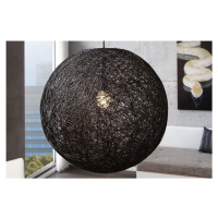 LuxD 16677 Lampa Wrap černá 60cm závěsné svítidlo