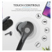 TRUST sluchátka Nika Touch Bluetooth Wireless Earphones - black