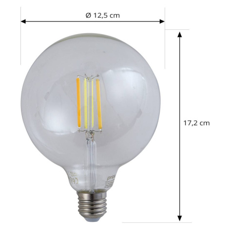 LUUMR LUUMR Smart LED žárovka čirá E27 G125 7W Tuya WLAN CCT
