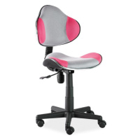 Signal Dětská židle Q-G2 | růžovo-šedá