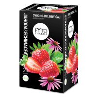 Fytopharma Ovocno-bylinný čaj jahoda & echinacea 20x2 g