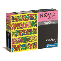 Kompaktní umělecká kolekce Clementoni Puzzle 1000 - Keith Haring