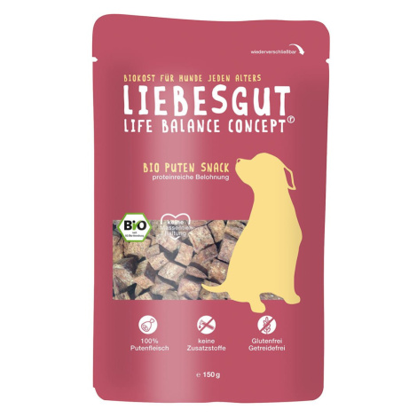 Liebesgut Bio Bits krůtí kousky, 150 g 10 × 150 g