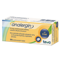 ANALERGIN 10MG TBL FLM 30