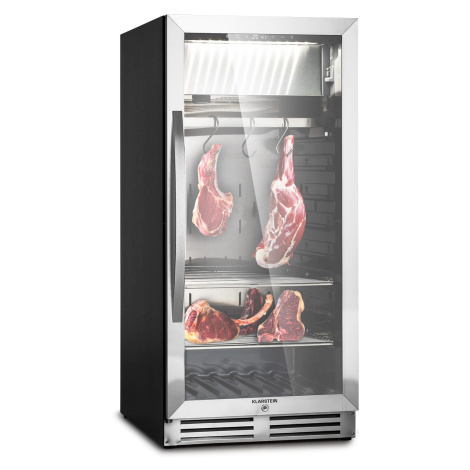 Klarstein Steakhouse Pro 233, lednice na zrání masa, 233 l, 1 zóna, 1-25 °C, dotykové ovládání, 