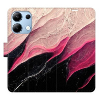 iSaprio flip pouzdro BlackPink Marble pro Xiaomi Redmi Note 13