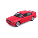 Bburago 1:24 Plus BMW 3 Series M3 1988 Red