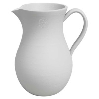 Bílá keramická ručně vyrobená váza (výška 30 cm) Harmonia – Artevasi