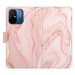 iSaprio flip pouzdro RoseGold Marble pro Xiaomi Redmi 12C