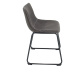 LuxD Designová židle Alba / vintage šedá