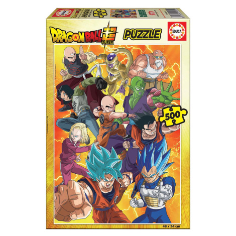 Puzzle Dragon Ball Super Educa 500 dílků a Fix lepidlo od 11 let