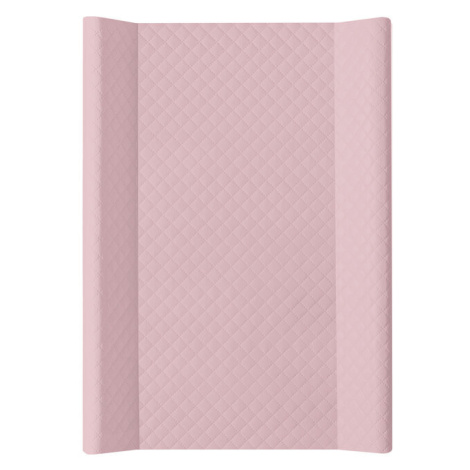 CEBA Podložka přebalovací 2-hranná s pevnou deskou (50x70) Comfort Caro Pink CebaBaby