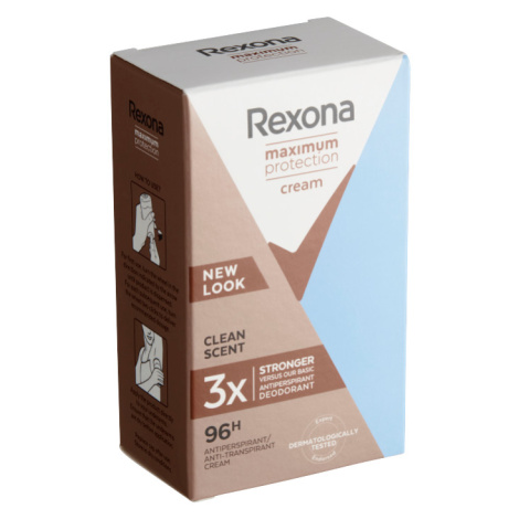 Rexona tuhý krémový antiperspirant Clean Scent 45ml
