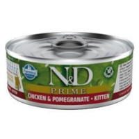 N&d Cat Prime Kitten Chicken & Pomegranate 70g