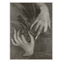 Fotografie Hands & Thimble (Georgia O’Keeffe) - Alfred Stieglitz, 30 × 40 cm