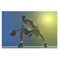 Fotografie Basketball dribble, John Lamb, 40x26.7 cm