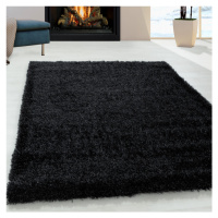 Kusový koberec Brilliant Shaggy 4200 Black 160x230 cm