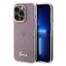 Guess hard silikonové pouzdro iPhone 15 PRO 6.1" pink IML Faceted Mirror Disco Iridescent