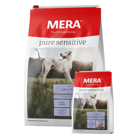 MERA pure sensitive jehněčí maso a rýže 12,5 kg Meradog Pure Sensitive