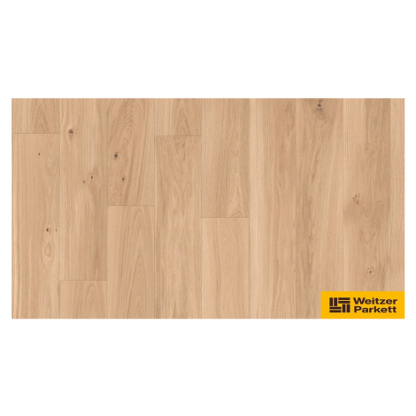 Dřevěná lakovaná podlaha Weitzer Parkett Oak Pure 11mm 62192