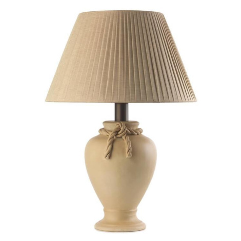 ONLI ONLI - Stolní lampa TRECCIA 1xE27/22W/230V 65 cm béžová