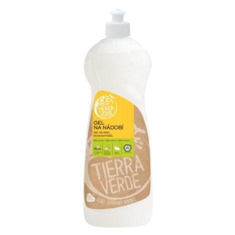 Tierra Verde Gel na nádobí BIO citron lahev 1l