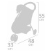 DeCuevas 90243 Sportovní kočárek pro panenky tříkolový DIDI 2021 - 55 cm