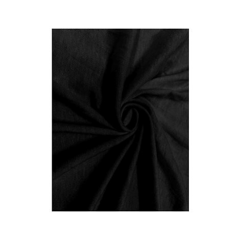Chanar Prostěradlo Jersey Lux, 90 × 200 cm, černé
