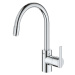 GROHE Feel Dřezová baterie s výsuvnou koncovkou, chrom 32671002